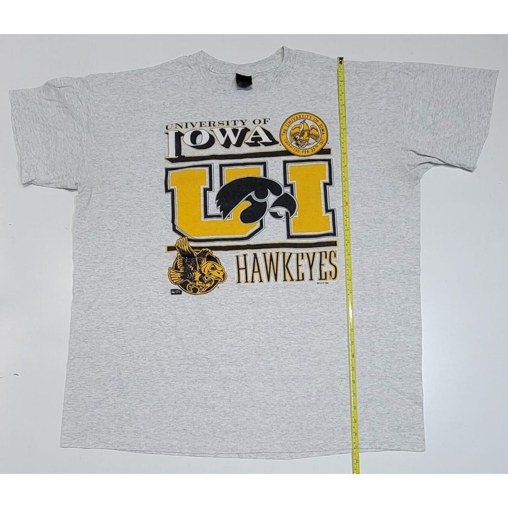 Vintage 1992 University Of Iowa Hawkeyes T Men's Size 3XLT Tallman‎ Rare